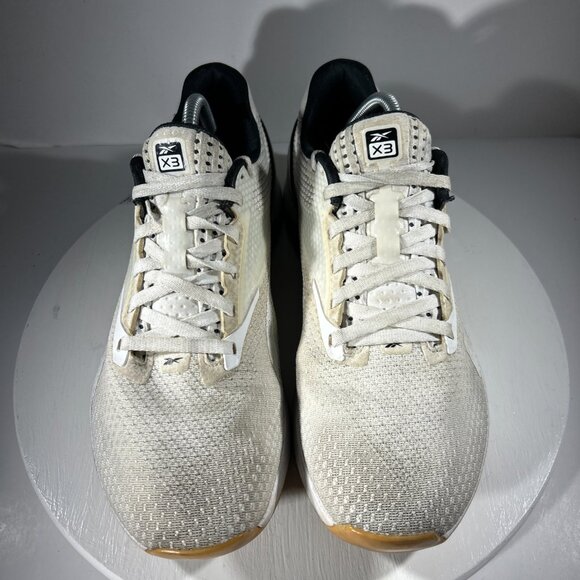 Reebok Nano X3 Mens Training Crossfit Shoes Size 10 White Sneakers Gum Gym Walk main image 9